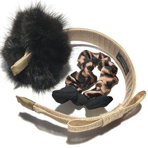 Designer Headband and 2 Quality Scrunchies